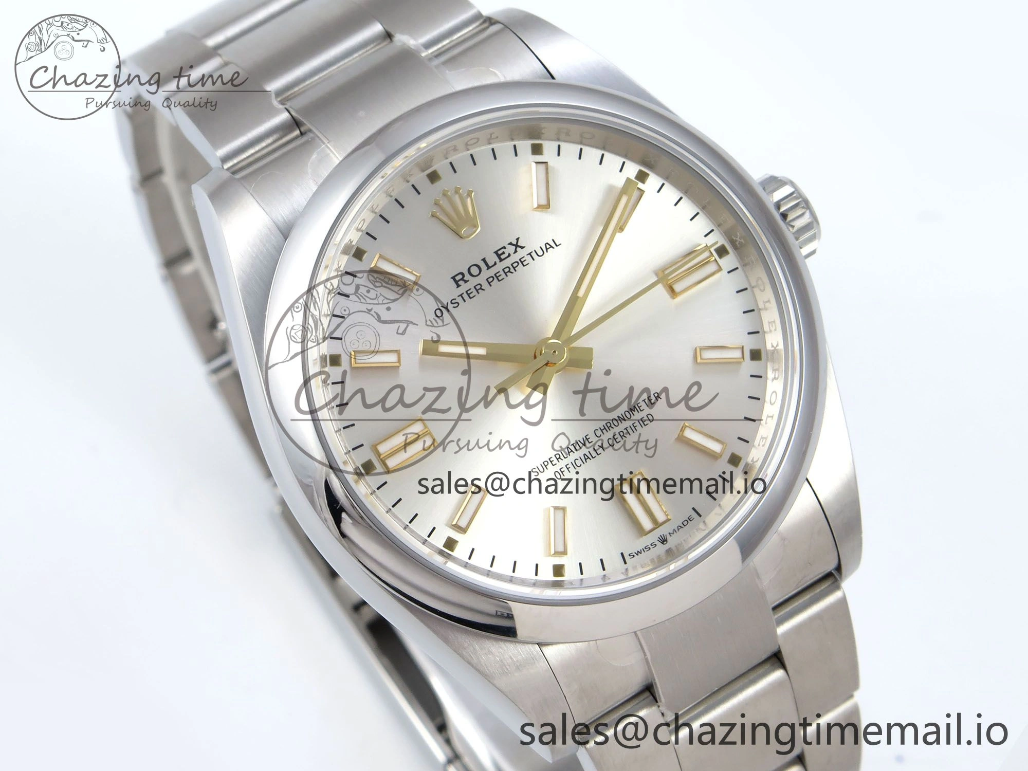 Oyster Perpetual 126000 36mm VSF 1:1 Best Edition 904L Steel Silver Dial VR3230