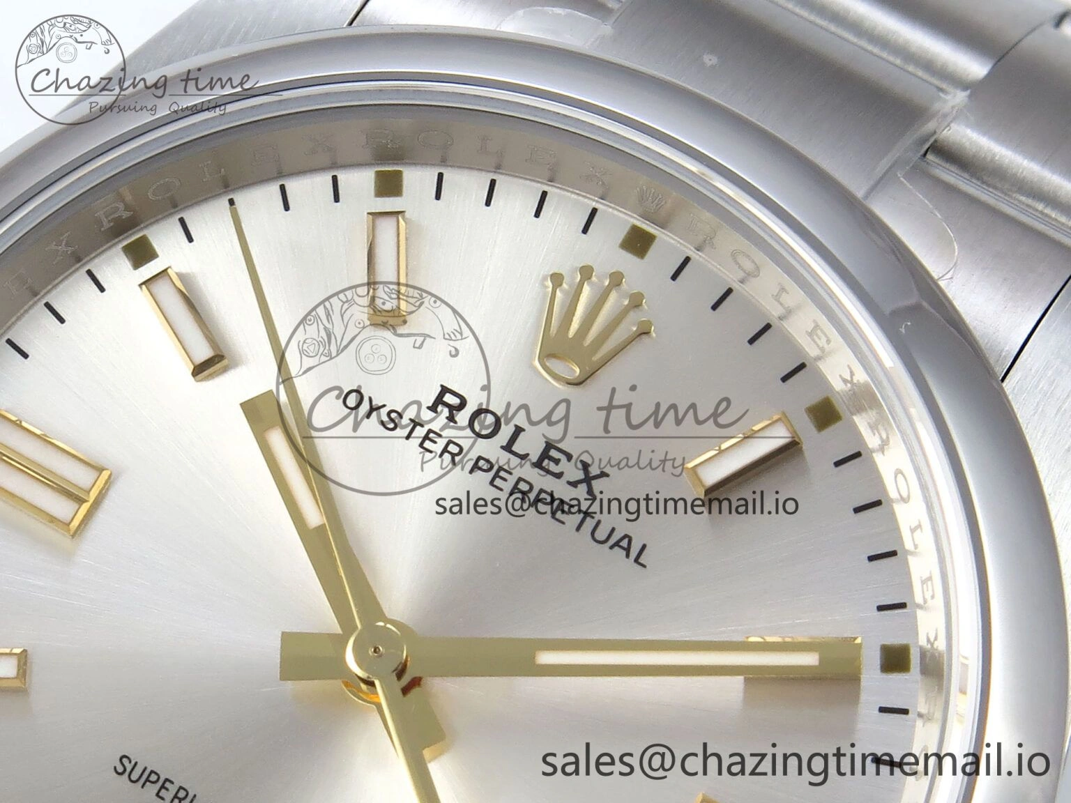 Oyster Perpetual 126000 36mm VSF 1:1 Best Edition 904L Steel Silver Dial VR3230