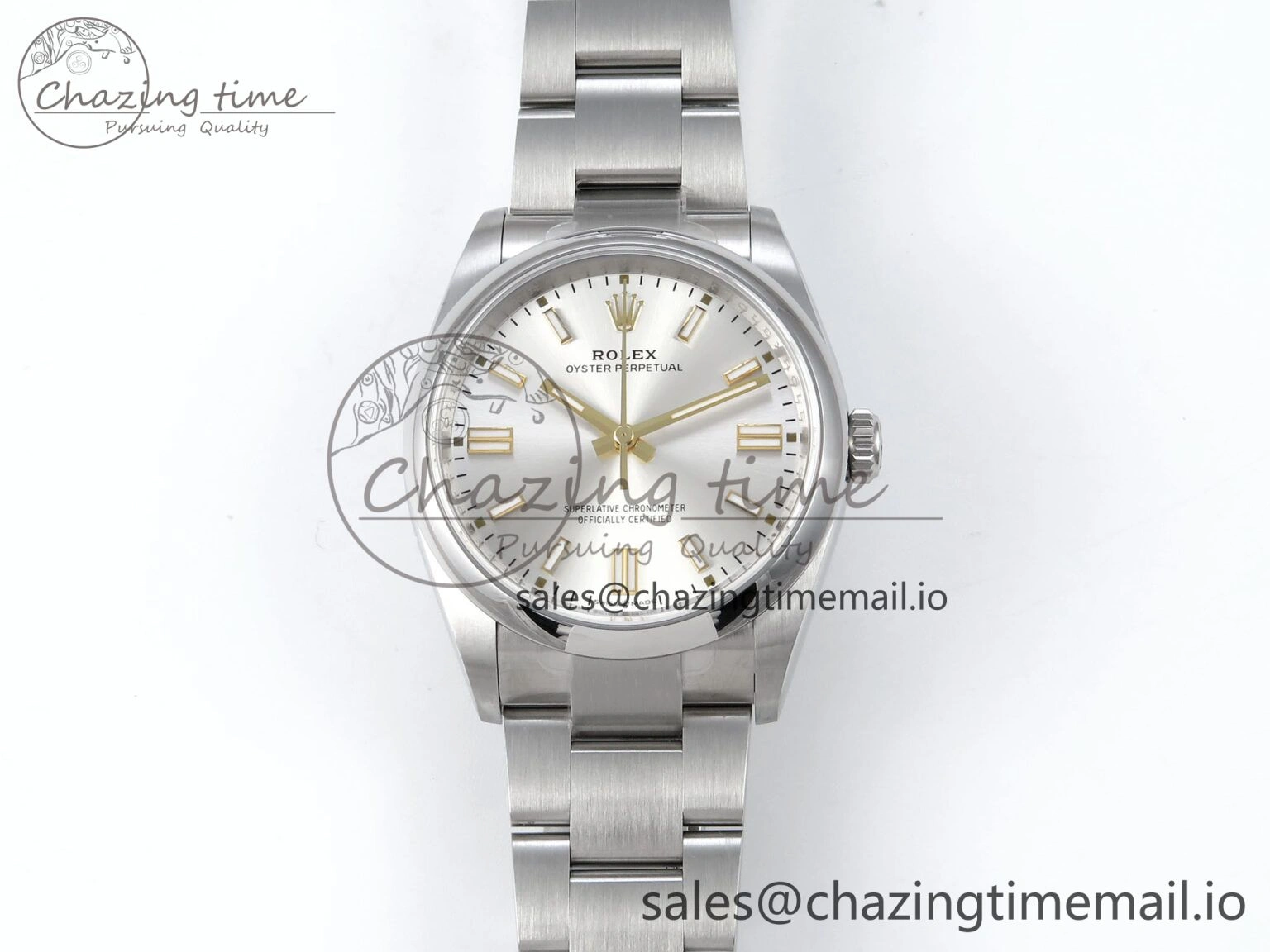 Oyster Perpetual 126000 36mm VSF 1:1 Best Edition 904L Steel Silver Dial VR3230