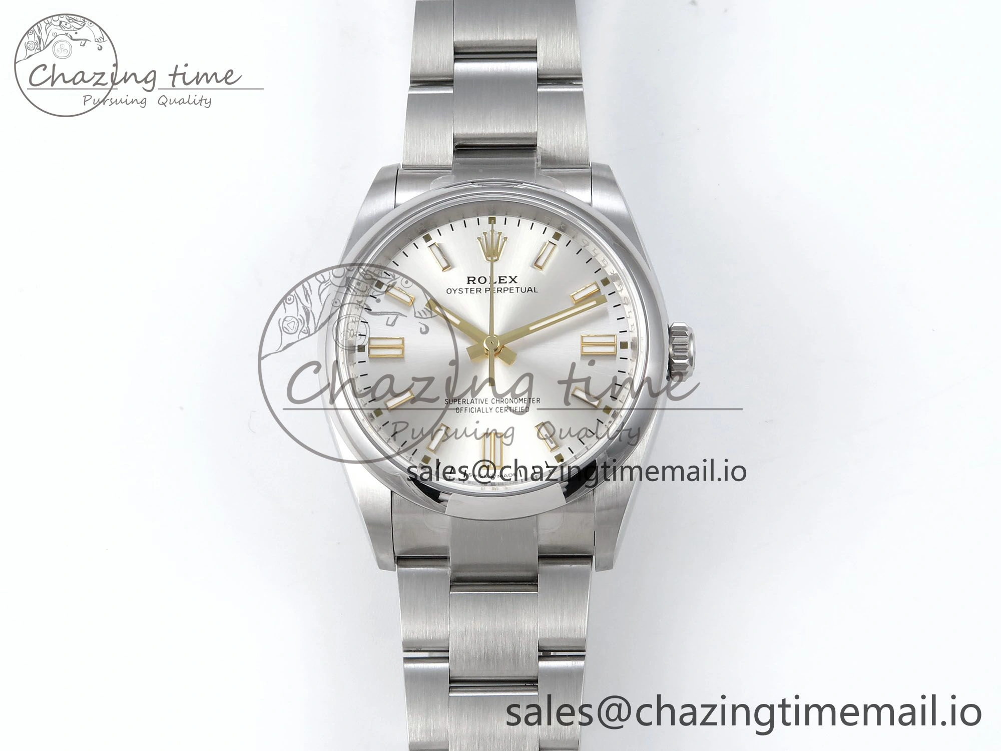 Oyster Perpetual 126000 36mm VSF 1:1 Best Edition 904L Steel Silver Dial VR3230