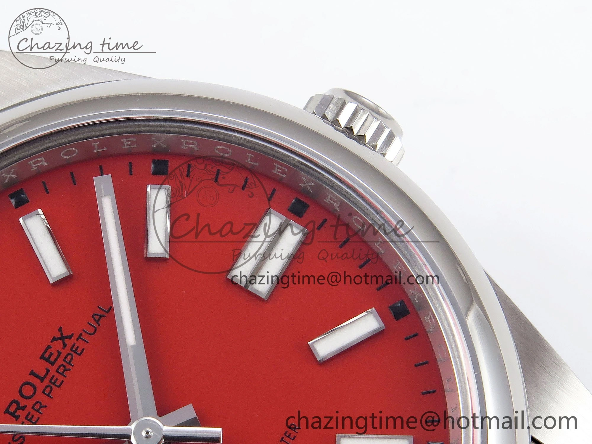 Oyster Perpetual 126000 41mm Clean 1:1 Best Edition 904L Steel Red Dial VR3230