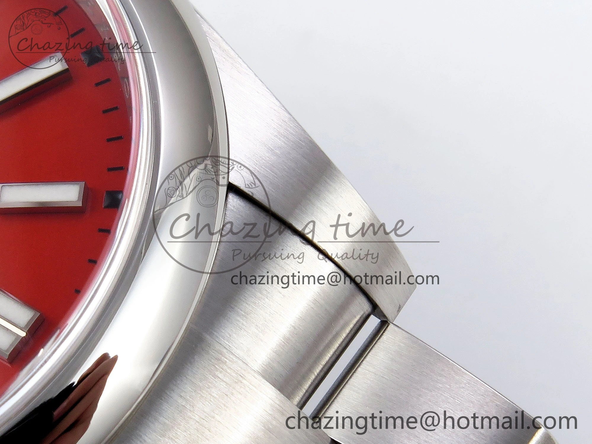 Oyster Perpetual 126000 41mm Clean 1:1 Best Edition 904L Steel Red Dial VR3230