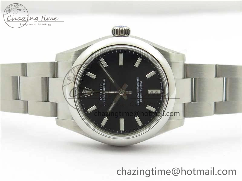 Oyster Perpetual 31mm 277200 EWF Best Edition Black Dial on SS Bracelet 6T15