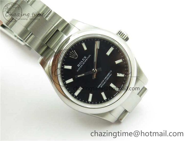 Oyster Perpetual 31mm 277200 EWF Best Edition Black Dial on SS Bracelet 6T15