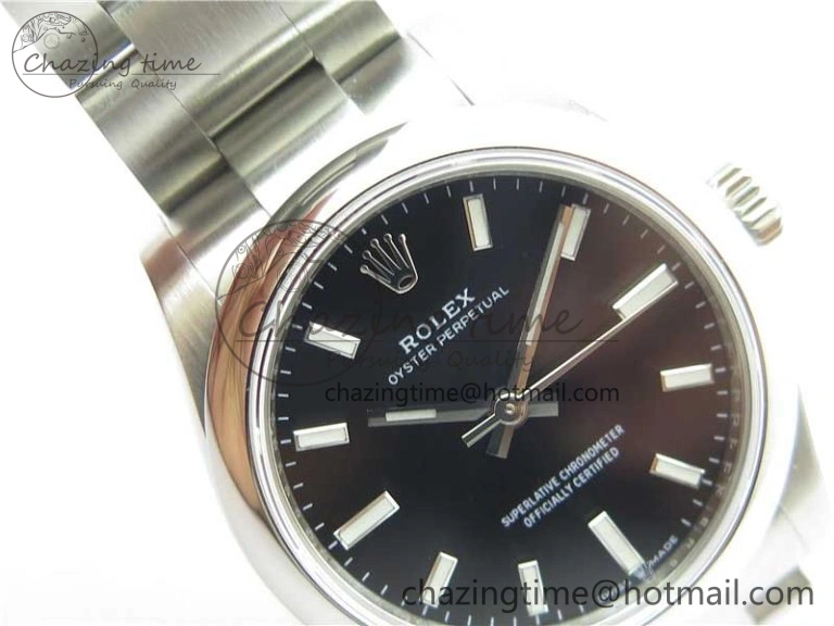 Oyster Perpetual 31mm 277200 EWF Best Edition Black Dial on SS Bracelet 6T15