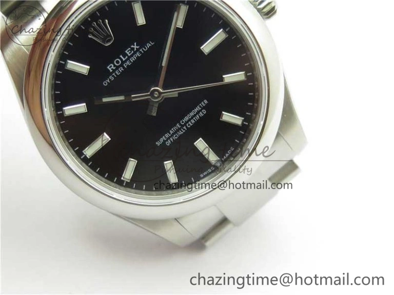 Oyster Perpetual 31mm 277200 EWF Best Edition Black Dial on SS Bracelet 6T15