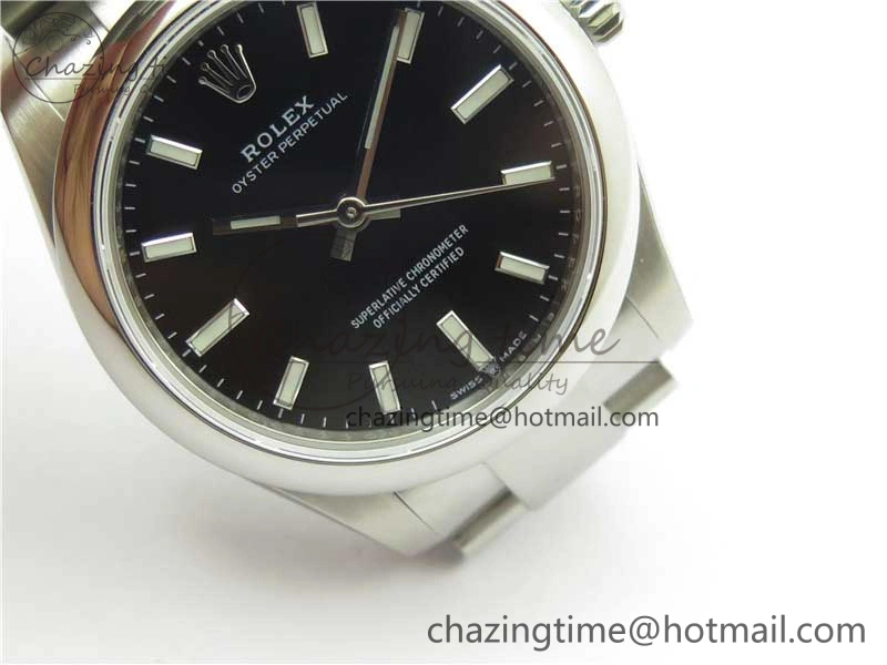 Oyster Perpetual 31mm 277200 EWF Best Edition Black Dial on SS Bracelet 6T15