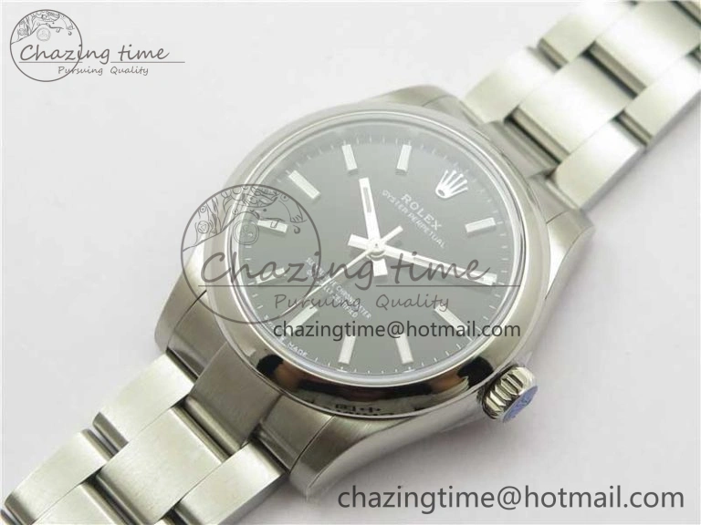 Oyster Perpetual 31mm 277200 EWF Best Edition Black Dial on SS Bracelet 6T15