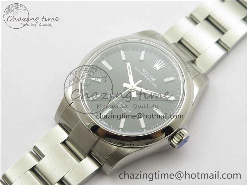 Oyster Perpetual 31mm 277200 EWF Best Edition Black Dial on SS Bracelet 6T15