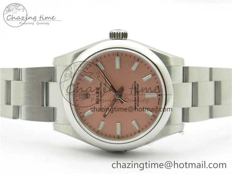 Oyster Perpetual 31mm 277200 EWF Best Edition Deep Pink Dial on SS Bracelet 6T15