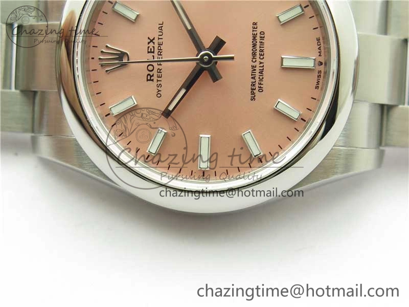 Oyster Perpetual 31mm 277200 EWF Best Edition Deep Pink Dial on SS Bracelet 6T15