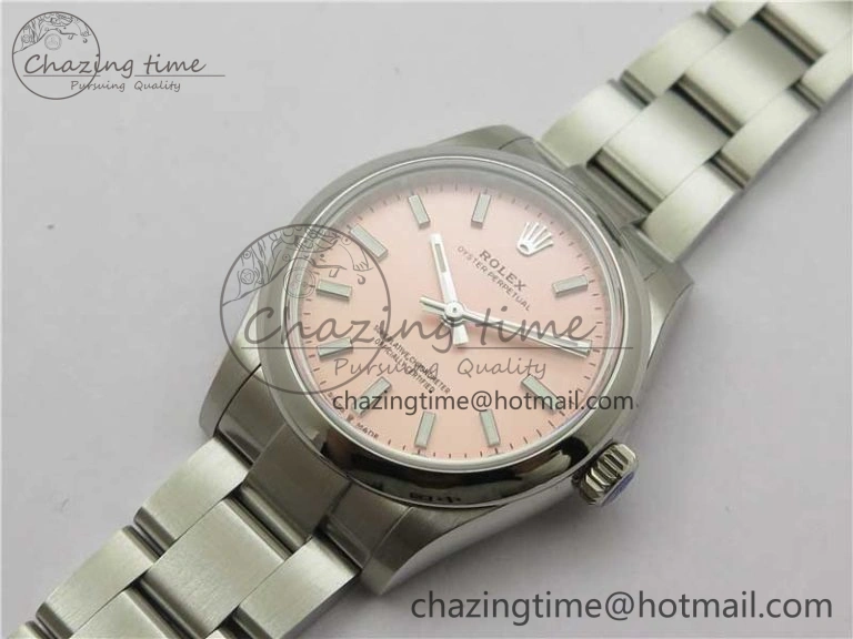 Oyster Perpetual 31mm 277200 EWF Best Edition Deep Pink Dial on SS Bracelet 6T15