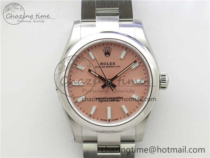 Oyster Perpetual 31mm 277200 EWF Best Edition Deep Pink Dial on SS Bracelet 6T15