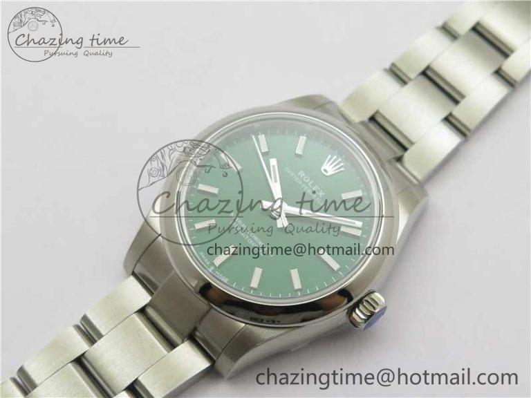 Oyster Perpetual 31mm 277200 EWF Best Edition Green Dial on SS Bracelet 6T15