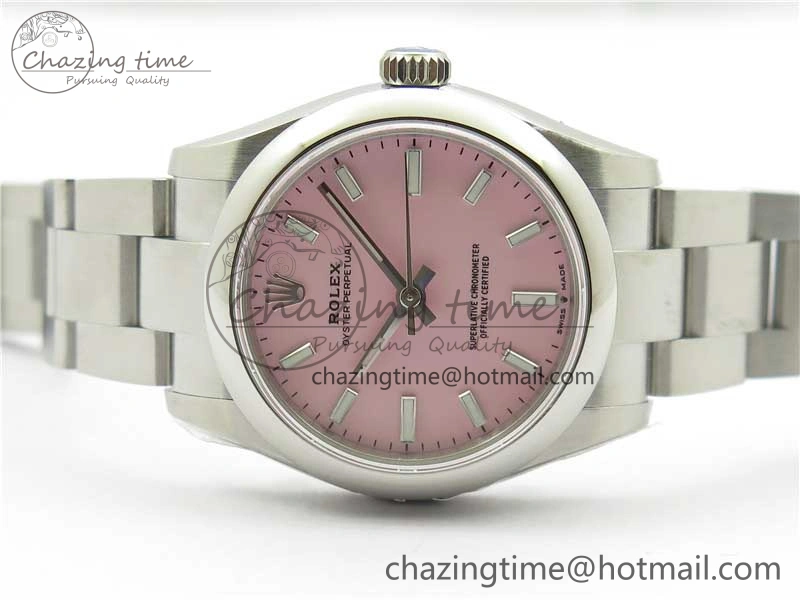 Oyster Perpetual 31mm 277200 EWF Best Edition Pink Dial on SS Bracelet 6T15
