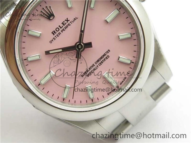 Oyster Perpetual 31mm 277200 EWF Best Edition Pink Dial on SS Bracelet 6T15