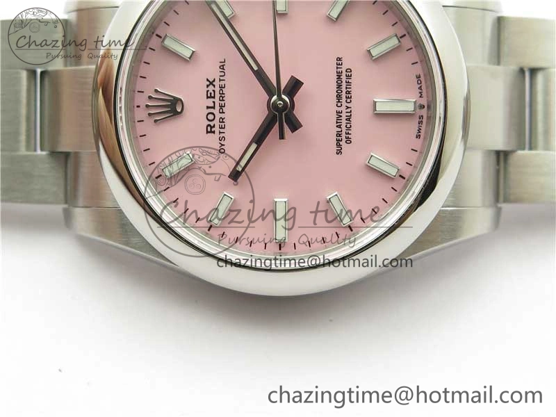 Oyster Perpetual 31mm 277200 EWF Best Edition Pink Dial on SS Bracelet 6T15