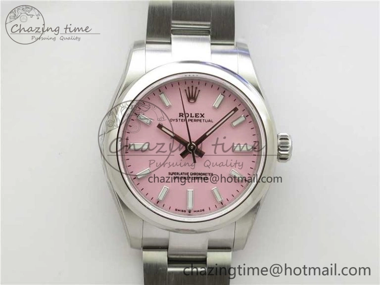 Oyster Perpetual 31mm 277200 EWF Best Edition Pink Dial on SS Bracelet 6T15