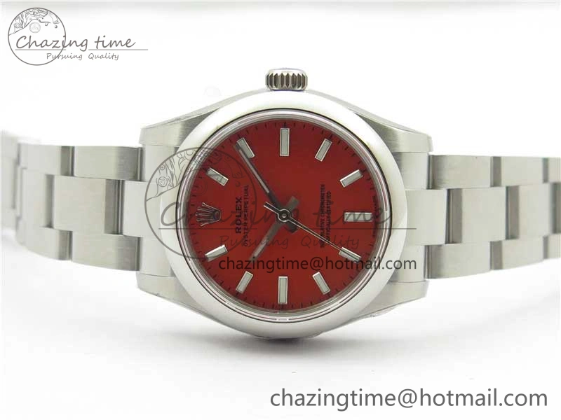 Oyster Perpetual 31mm 277200 EWF Best Edition Red Dial on SS Bracelet 6T15