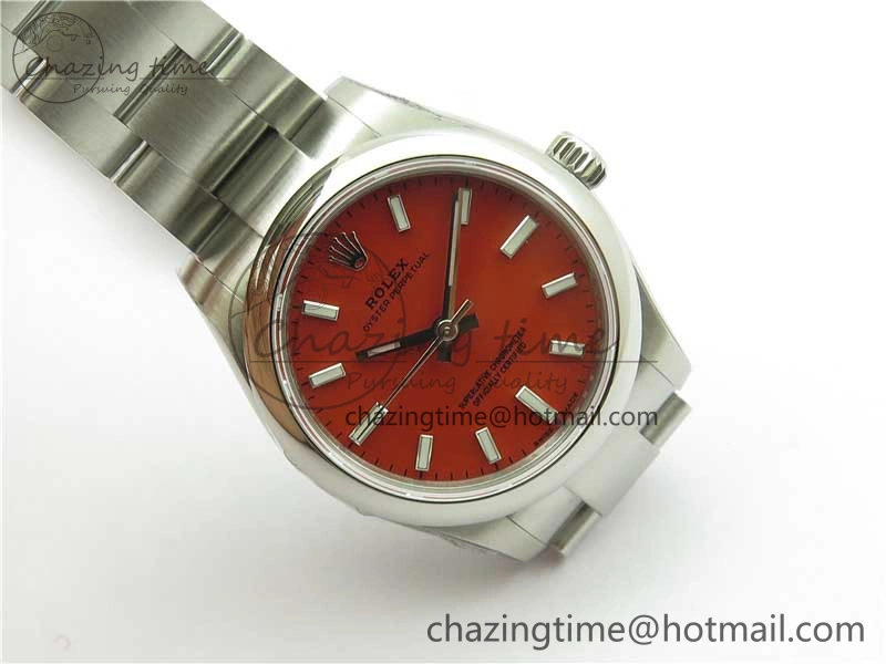 Oyster Perpetual 31mm 277200 EWF Best Edition Red Dial on SS Bracelet 6T15