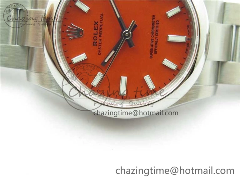 Oyster Perpetual 31mm 277200 EWF Best Edition Red Dial on SS Bracelet 6T15
