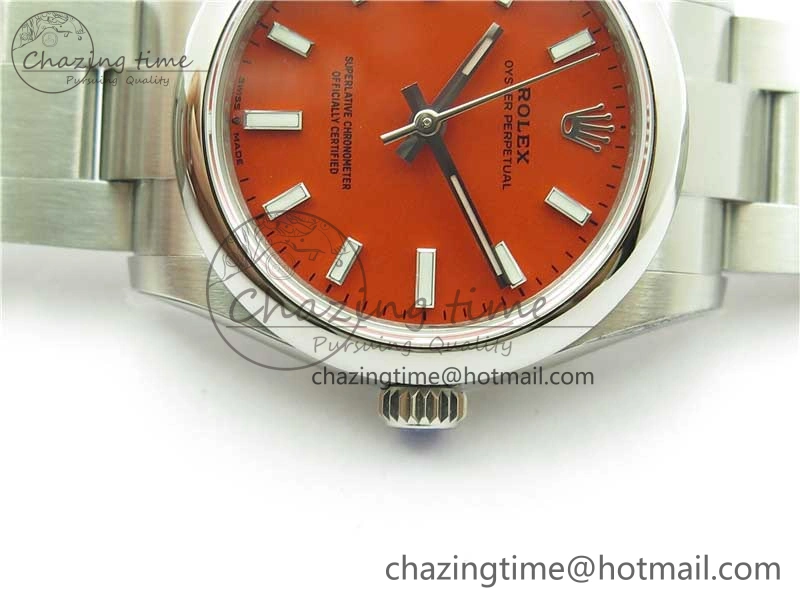 Oyster Perpetual 31mm 277200 EWF Best Edition Red Dial on SS Bracelet 6T15