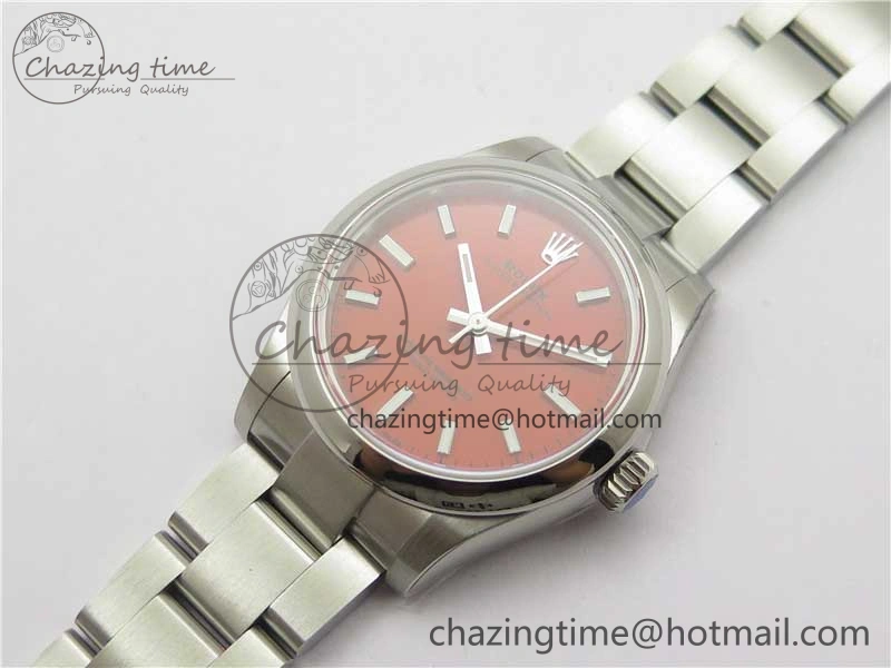 Oyster Perpetual 31mm 277200 EWF Best Edition Red Dial on SS Bracelet 6T15