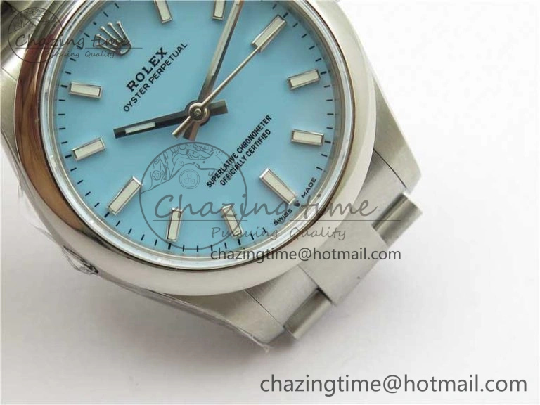 Oyster Perpetual 31mm 277200 EWF Best Edition Tiffany Blue Dial on SS Bracelet 6T15