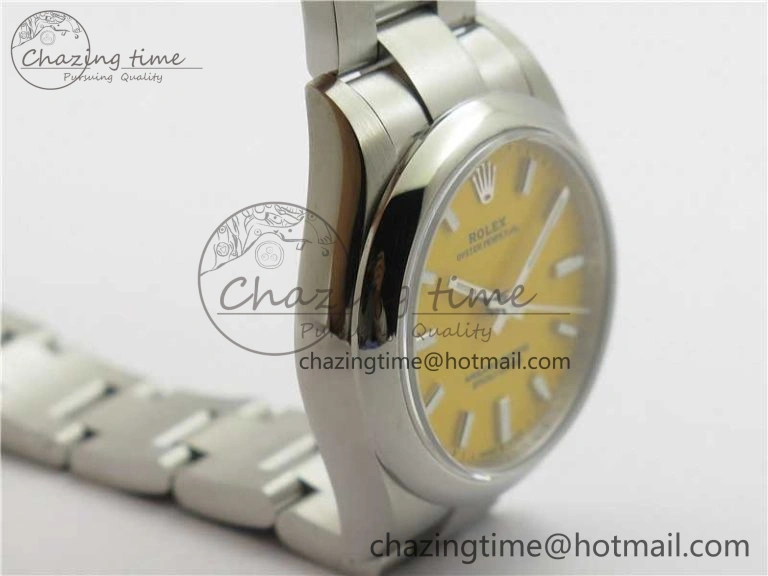 Oyster Perpetual 31mm 277200 EWF Best Edition Yellow Dial on SS Bracelet 6T15