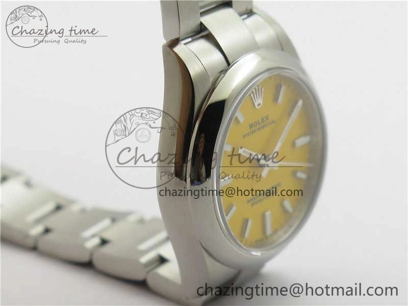 Oyster Perpetual 31mm 277200 EWF Best Edition Yellow Dial on SS Bracelet 6T15