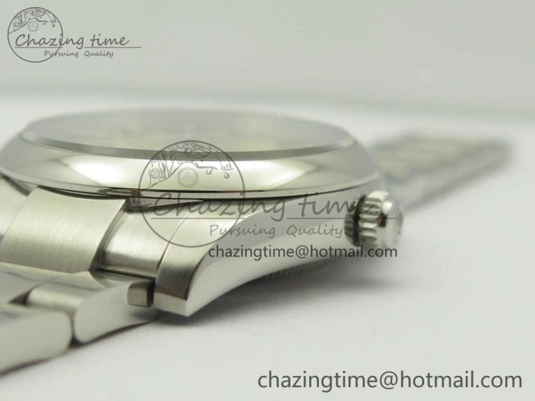 Oyster Perpetual 34mm 114200 UBF 1:1 Best Edition Gold Dial on SS Bracelet A2836
