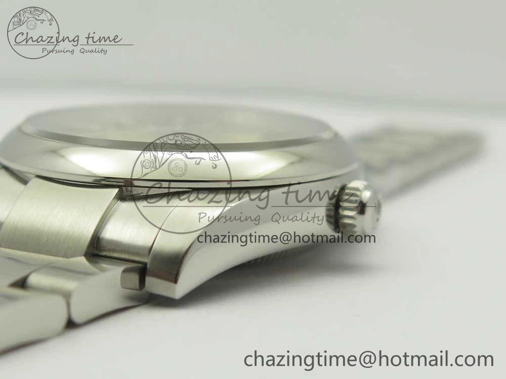 Oyster Perpetual 34mm 114200 UBF 1:1 Best Edition Gold Dial on SS Bracelet A2836