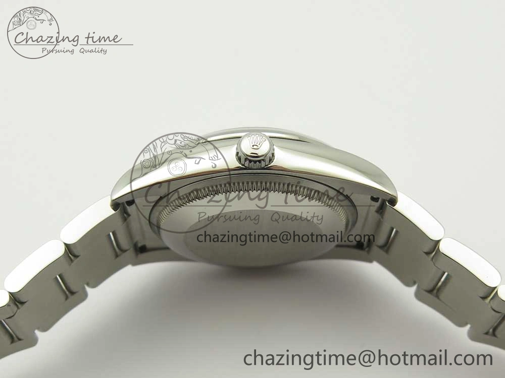 Oyster Perpetual 34mm 114200 UBF 1:1 Best Edition Grape Dial on SS Bracelet A2836