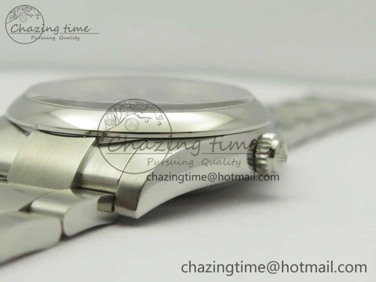 Oyster Perpetual 34mm 114200 UBF 1:1 Best Edition Grape Dial on SS Bracelet A2836