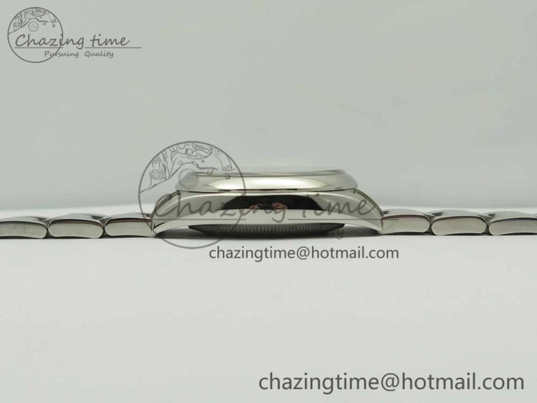 Oyster Perpetual 34mm 114200 UBF 1:1 Best Edition Grape Dial on SS Bracelet A2836
