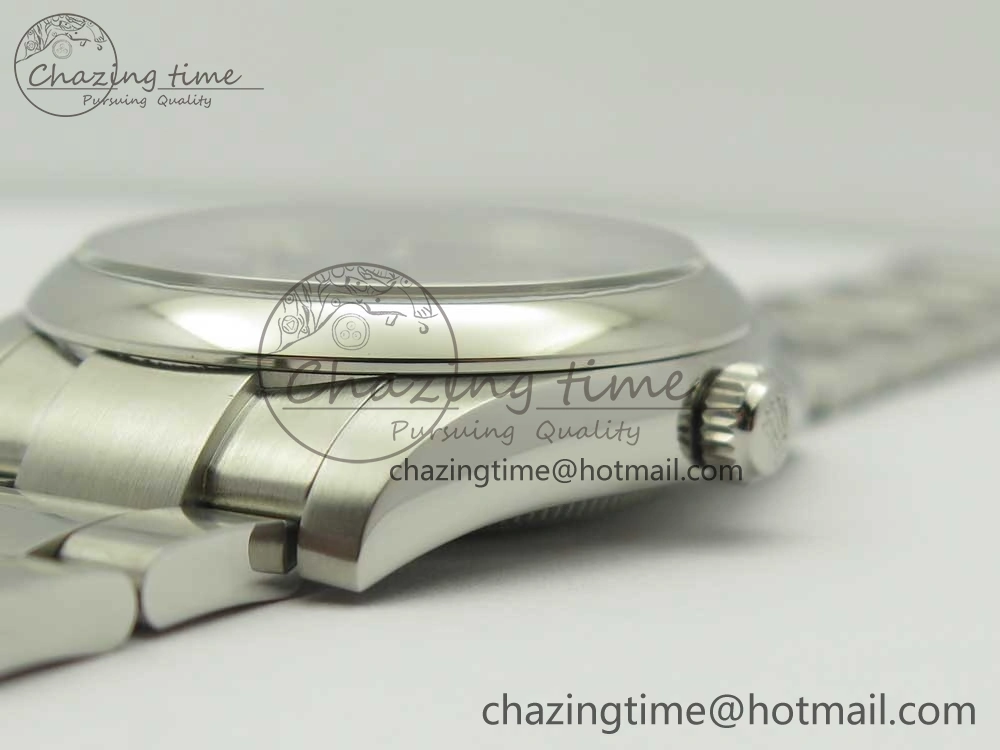 Oyster Perpetual 34mm 114200 UBF 1:1 Best Edition Green Dial on SS Bracelet A2836