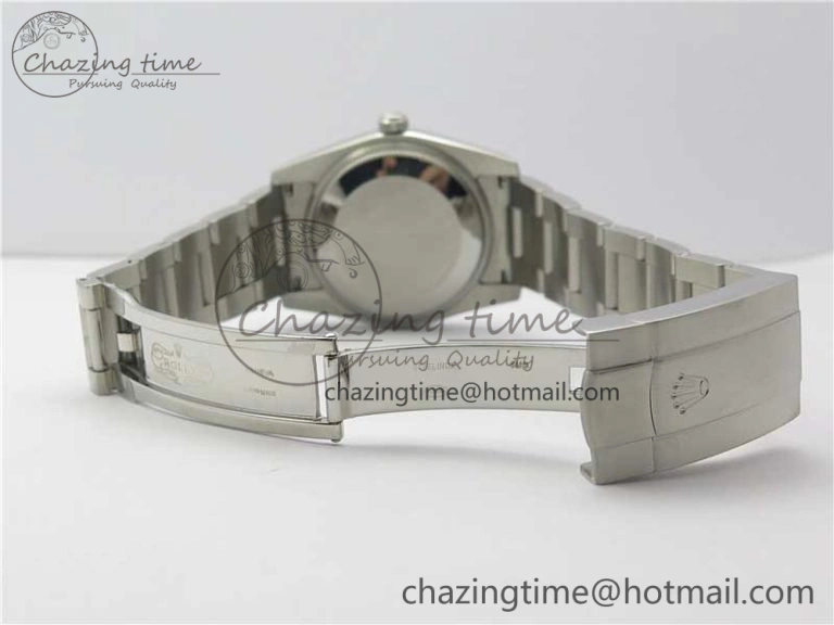 Oyster Perpetual 34mm 114200 UBF Best Edition White Dial on SS Bracelet A2824