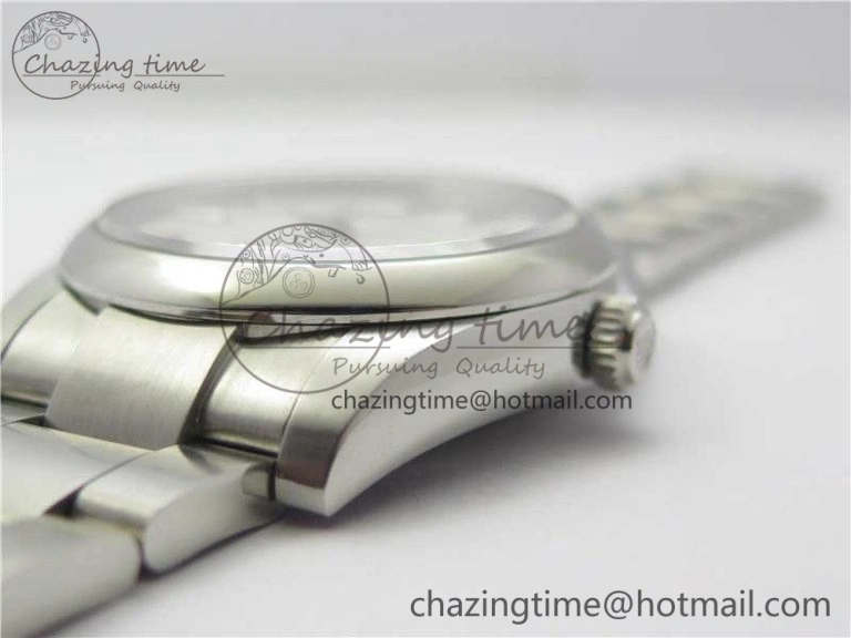 Oyster Perpetual 34mm 114200 UBF Best Edition White Dial on SS Bracelet A2824