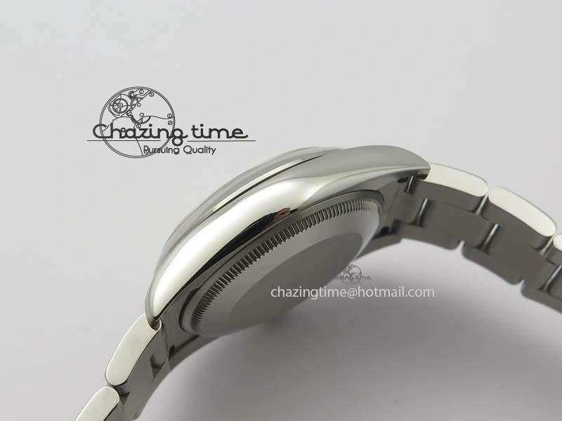 Oyster Perpetual 34mm Ladies 114300 1:1 Best Edition Red Grape Dial On SS Bracelet A2824