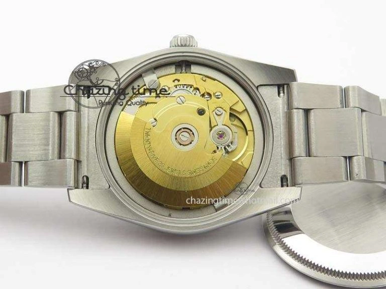 Oyster Perpetual 34mm Ladies 114300 1:1 Best Edition Red Grape Dial On SS Bracelet A2824