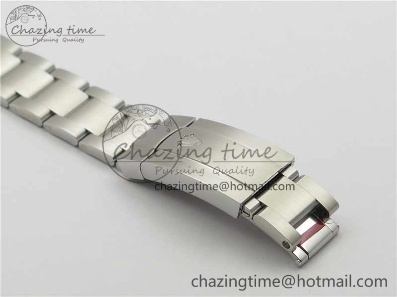 Oyster Perpetual 36 116000 KRF 1:1 Best Edition 904L Steel Black Dial Pink Lume on SS Bracelet A2824