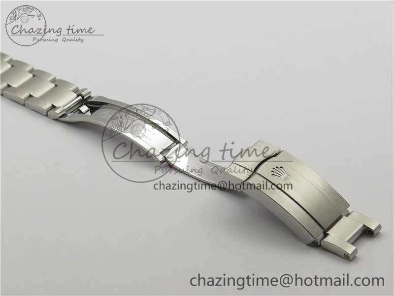 Oyster Perpetual 36 116000 KRF 1:1 Best Edition 904L Steel Black Dial Pink Lume on SS Bracelet A2824