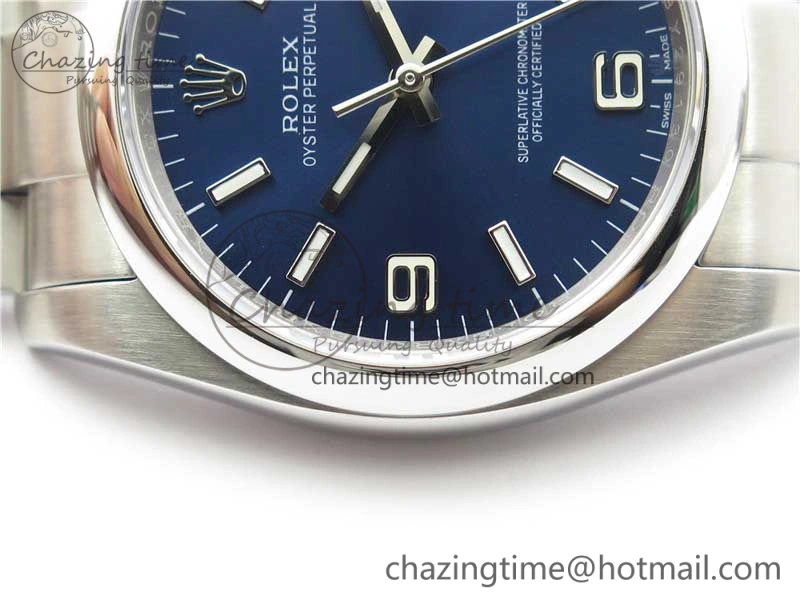 Oyster Perpetual 36 116000 KRF 1:1 Best Edition 904L Steel Blue Dial on SS Bracelet A2824