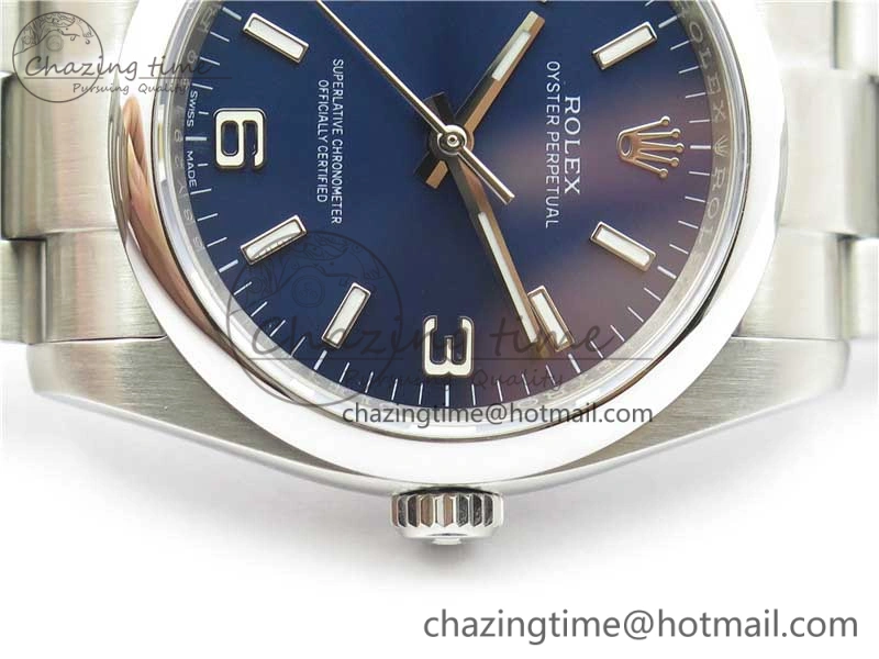 Oyster Perpetual 36 116000 KRF 1:1 Best Edition 904L Steel Blue Dial on SS Bracelet A2824