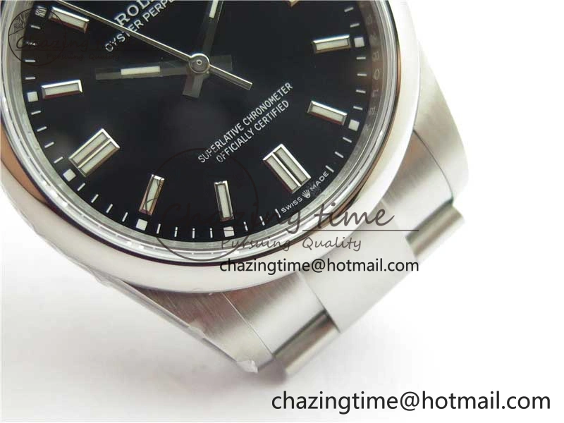 Oyster Perpetual 36mm 126000 BP Best Edition Black Dial on SS Bracelet