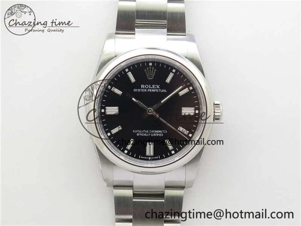 Oyster Perpetual 36mm 126000 BP Best Edition Black Dial on SS Bracelet