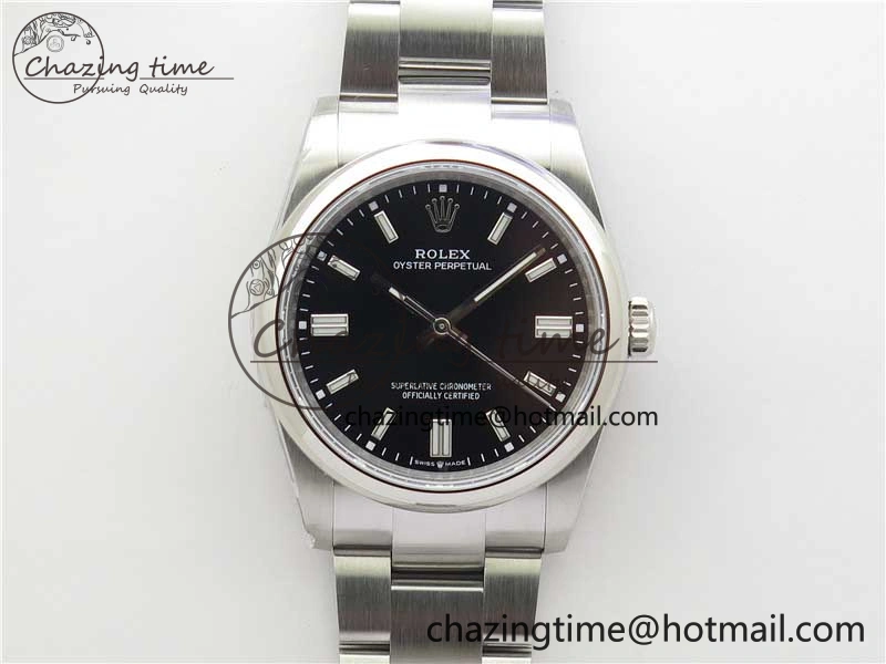 Oyster Perpetual 36mm 126000 BP Best Edition Black Dial on SS Bracelet