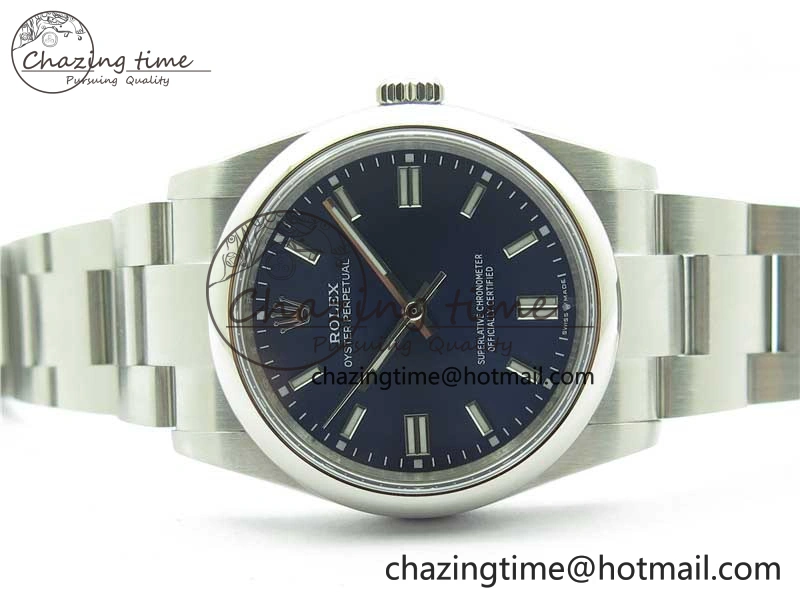 Oyster Perpetual 36mm 126000 BP Best Edition Dark Blue Dial on SS Bracelet