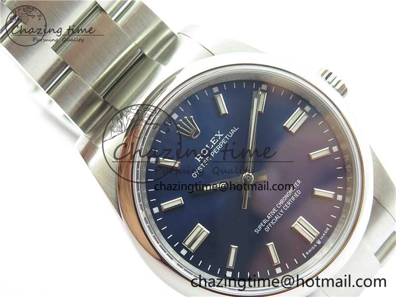 Oyster Perpetual 36mm 126000 BP Best Edition Dark Blue Dial on SS Bracelet