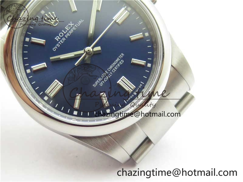 Oyster Perpetual 36mm 126000 BP Best Edition Dark Blue Dial on SS Bracelet